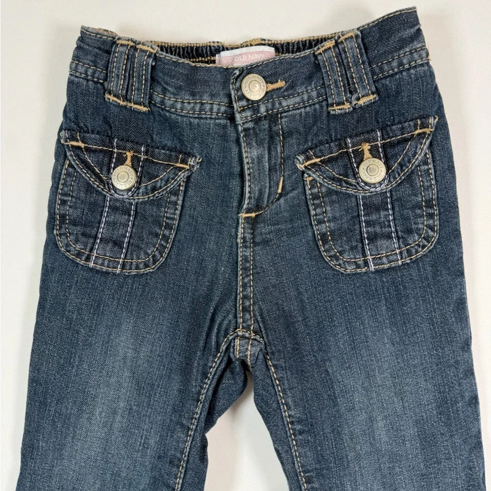 OLD NAVY Baby Jeans Bootcut Denim 18 -24 Months Y2K Retro Cute‎ Streetwear